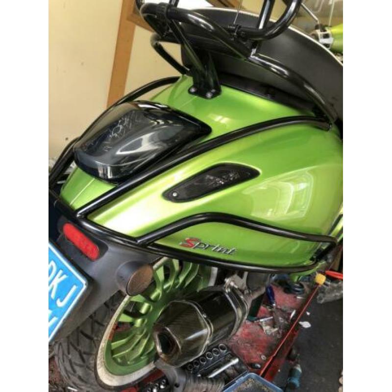 Vespa uitlaat