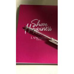 Lancôme set noteblok en pen nieuw