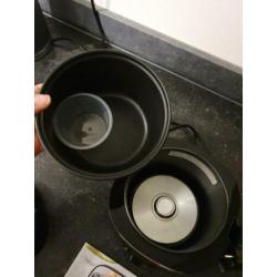 Perpect cooker 0.7 rijstekoker nieuw zwart