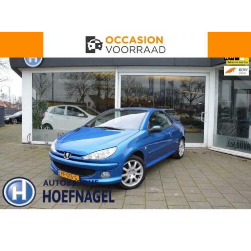Peugeot 206 CC 2.0-16V Roland Garros Airco/Lede € 3.450,00