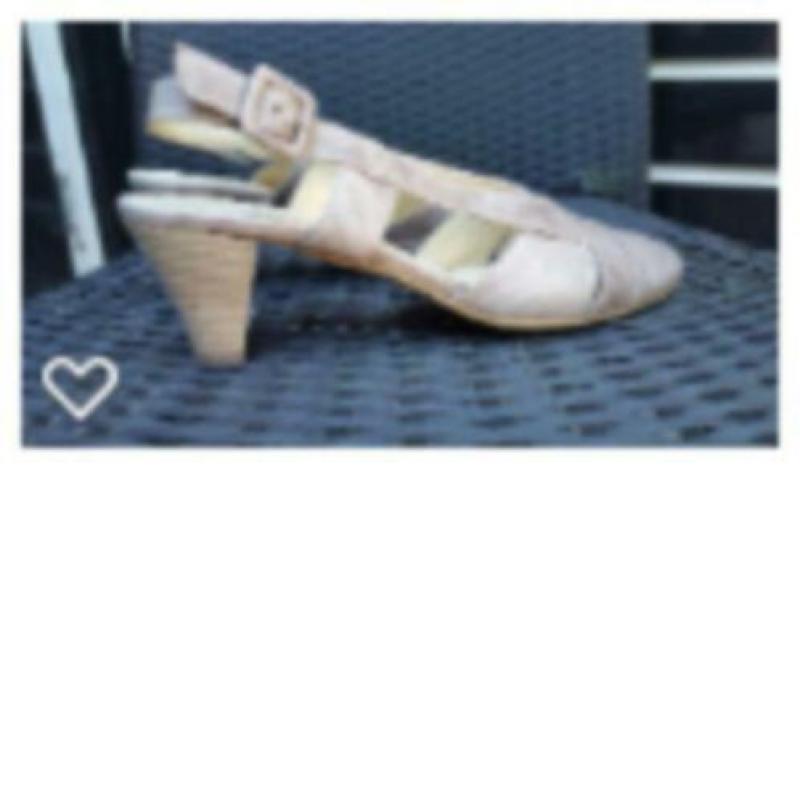 ZGAN *SI-TALY* Erg Mooie Slingbacks Maat 41 [MP86] Prachti