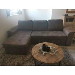 Zeer comfortabele Hoekbank van Microvezel