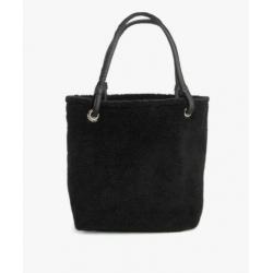 Mm6 teddy shopping tas – zwart