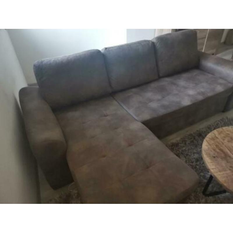 Zeer comfortabele Hoekbank van Microvezel