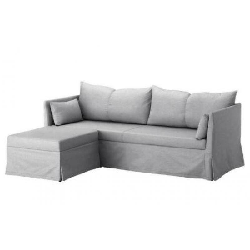 Grijze hoes Ikea Sandbacken