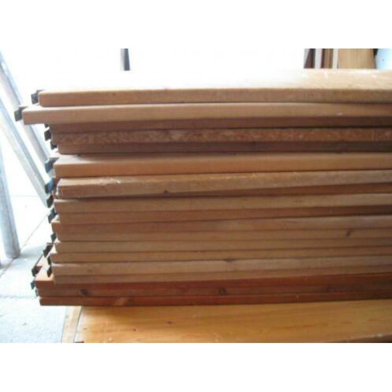 Originele Lundia planken van 90 x 40 cm. 18 stuks waarvan ee