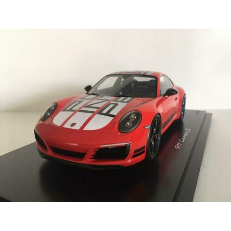 Porsche 911 (991) Carrera S Endurance Racing 2016 rood 1:18