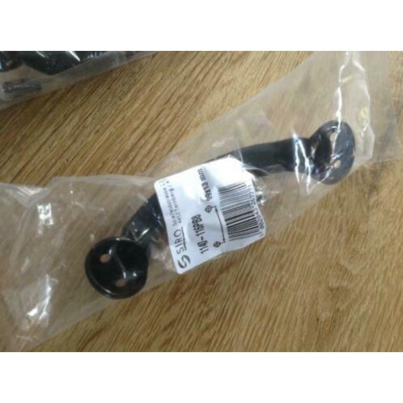 Greep Jade zwart 116 mm, Nieuw in verpakking 4 stuks, Metaal