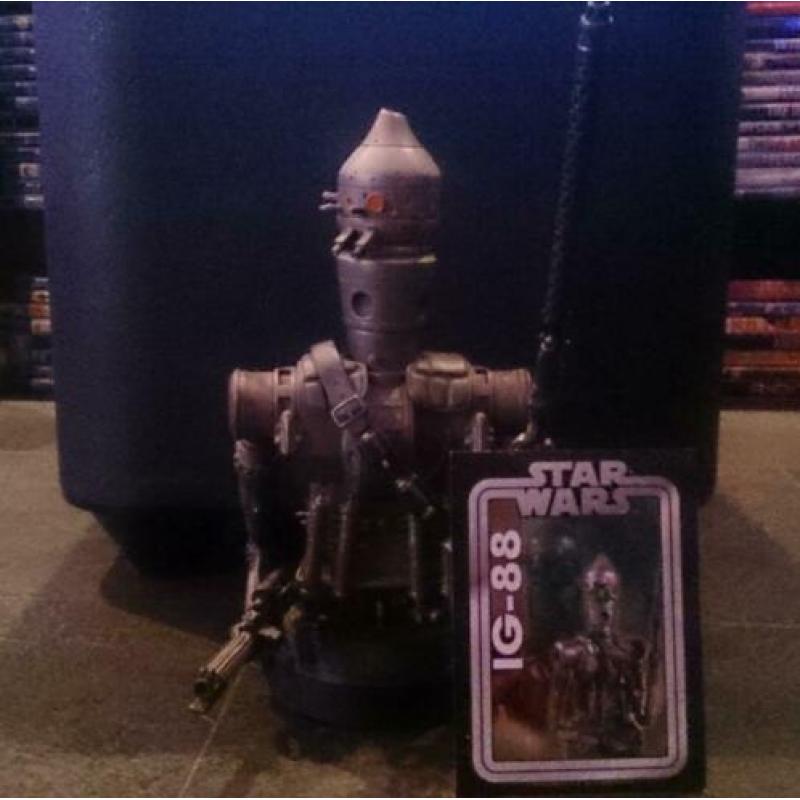 gentle giant IG-88 bounty hunter mini bust los ESB