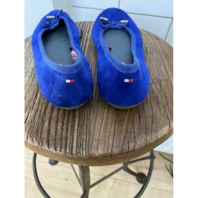 Tommy Hilfiger dames ballerina’s blauw maat 38