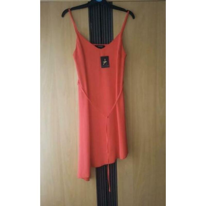 Primark dames nieuw jurkje m 38 jurk rood oranje