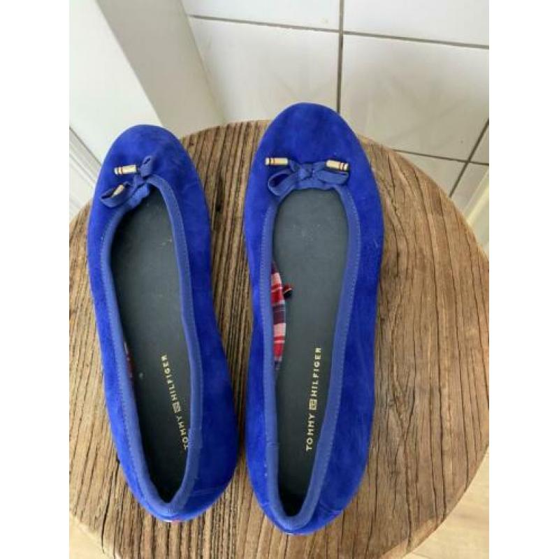 Tommy Hilfiger dames ballerina’s blauw maat 38