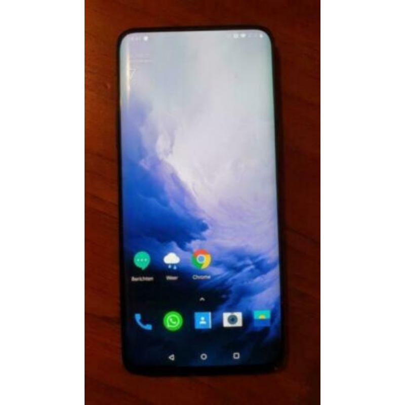 Oneplus 7 pro 12GB intern - 256 GB - Nevada bleu - incl.hoes