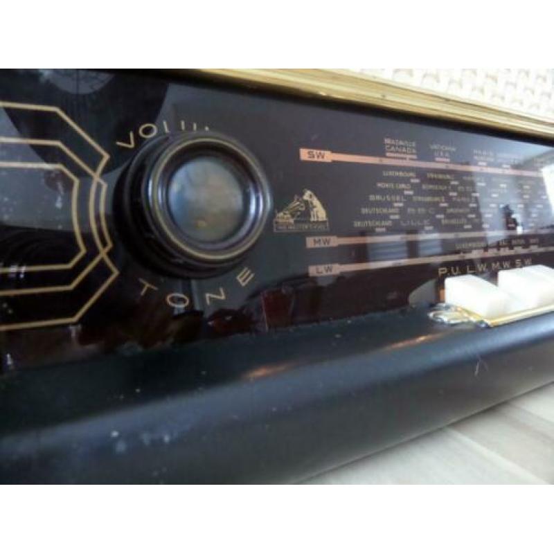 His Masters Voice Radio met pick-up jaren '40
