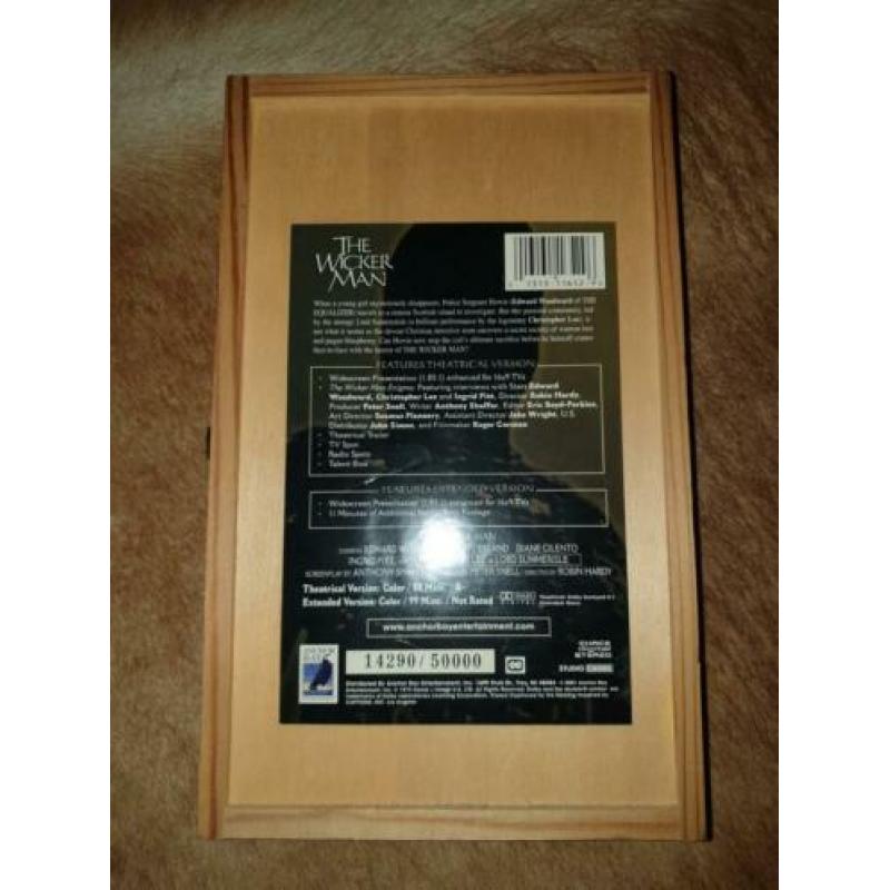 The Wicker Man Anchor Bay Limited Edition Zeldzaam