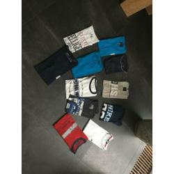 11 trendy T-shirts (o.a. G-STAR RAW, ESPRIT, NIKE, COOLCAT)