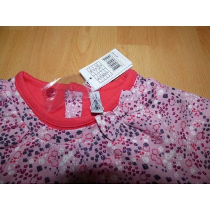 Mooie roze longsleeve van Noppies, maat 104 NIEUW!