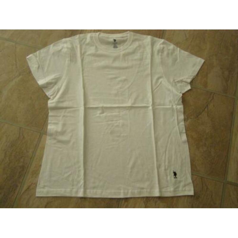 US Polo t shirts nieuw 4 stuks kleur wit maat XL
