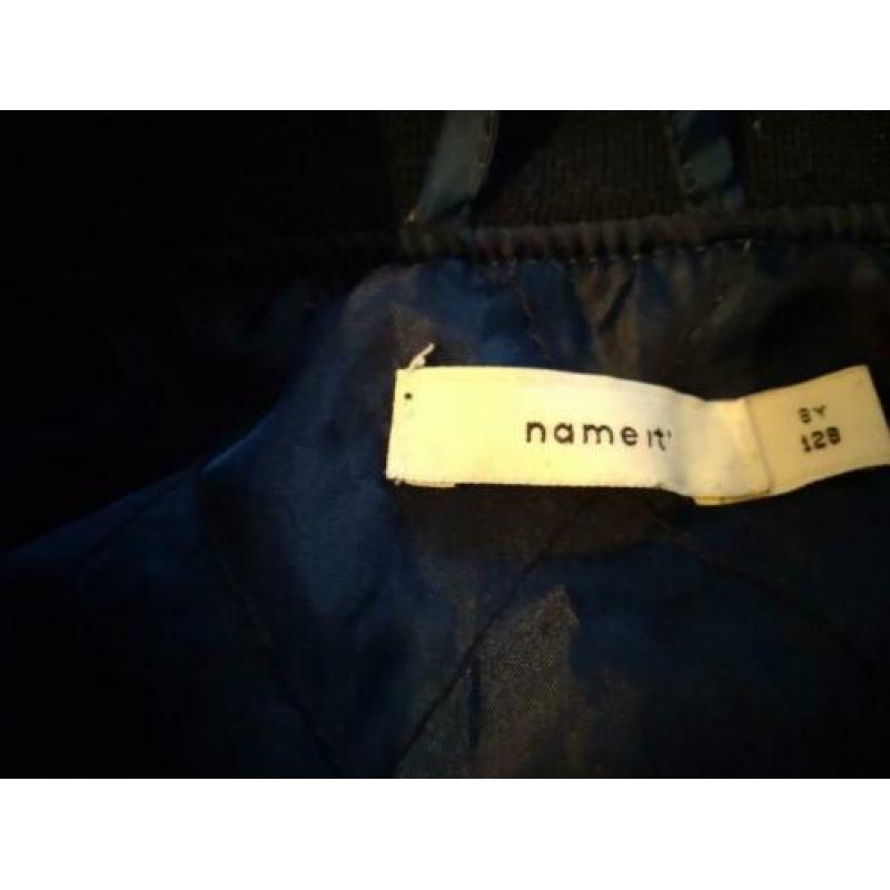 Name it zomerjack jongen, maat 128, zgan