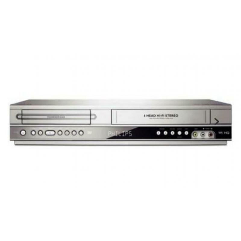 Philips dvd vhs combi recorder zonder afstandbediening