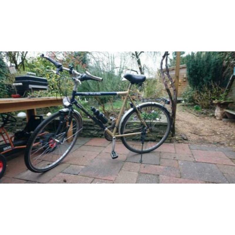 Herenfiets 18 versnellingen, op te knappen