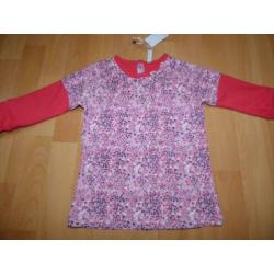 Mooie roze longsleeve van Noppies, maat 104 NIEUW!