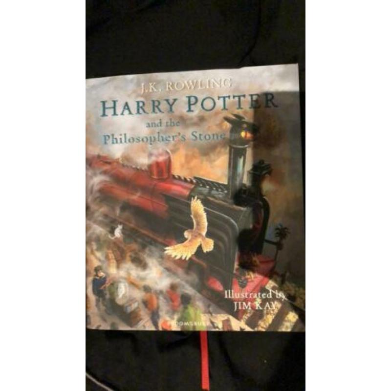 Harry potter illustrated boeken