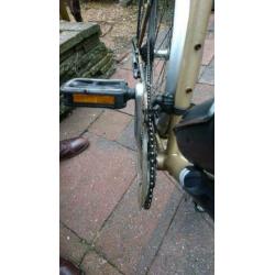 Herenfiets 18 versnellingen, op te knappen