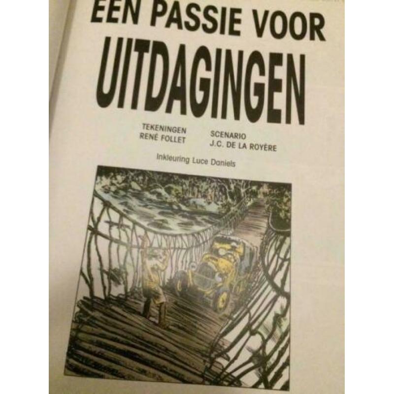 De auto’s van het avontuur. - Citroën - stripboeken