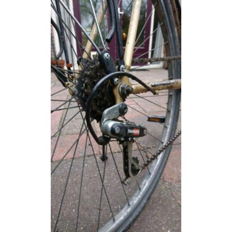 Herenfiets 18 versnellingen, op te knappen