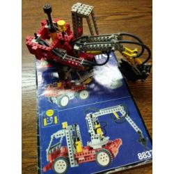 Technisch lego, pneumatiek, 8837, exavator