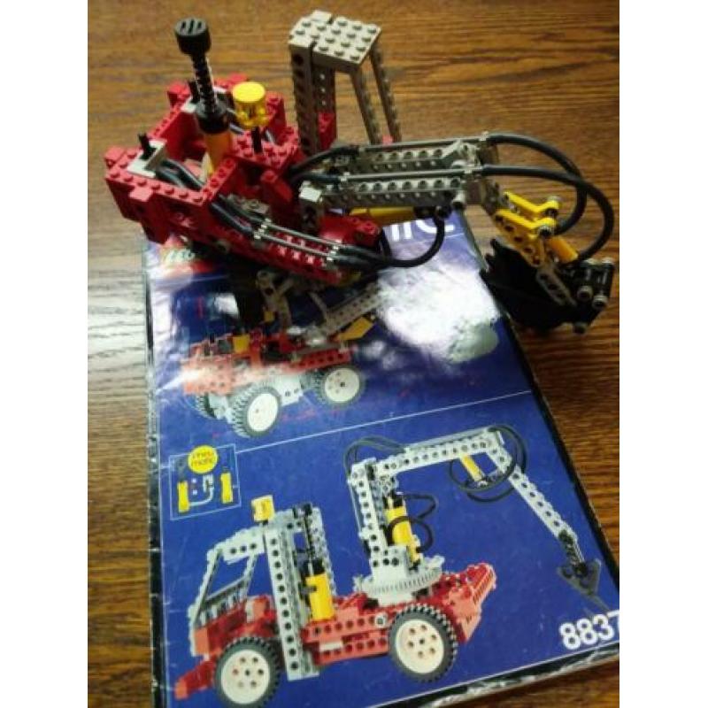 Technisch lego, pneumatiek, 8837, exavator