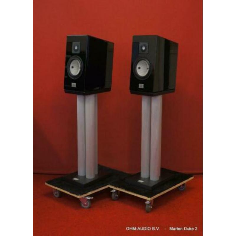 Marten Design Duke 2 Pianoblack Inclusief Marten Duke Stands