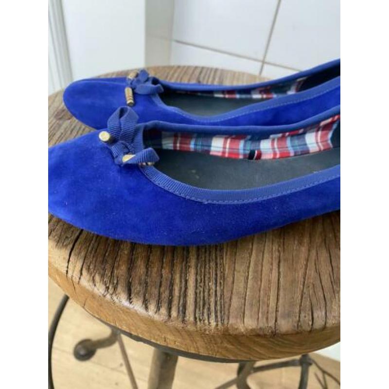 Tommy Hilfiger dames ballerina’s blauw maat 38