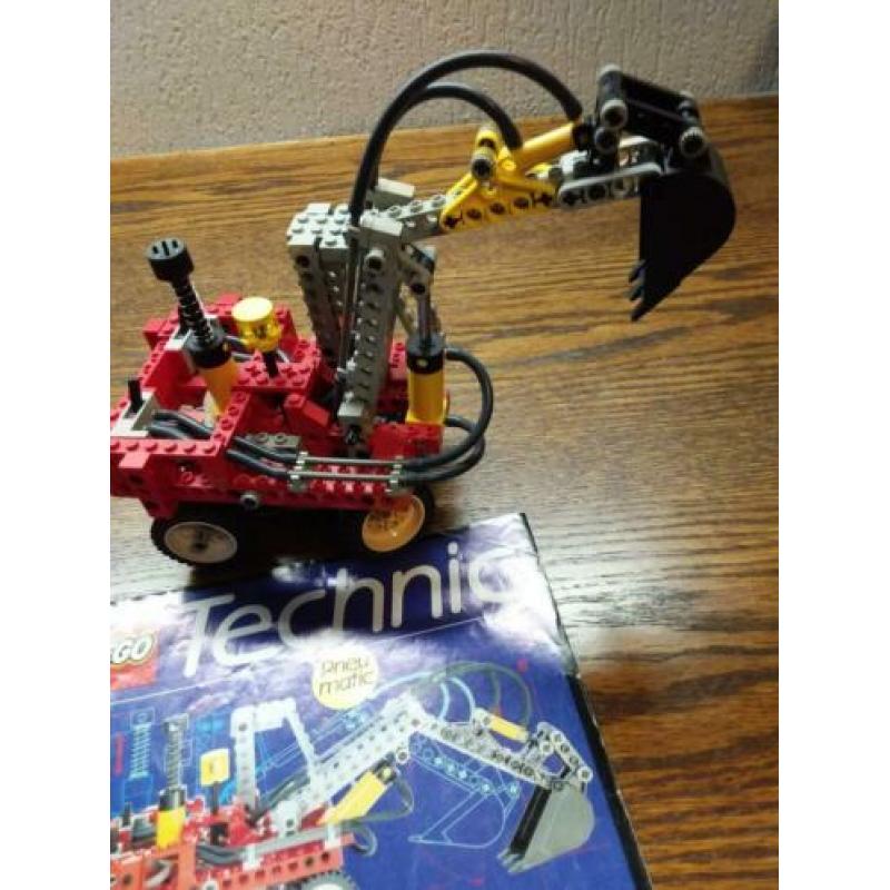 Technisch lego, pneumatiek, 8837, exavator