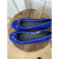 Tommy Hilfiger dames ballerina’s blauw maat 38