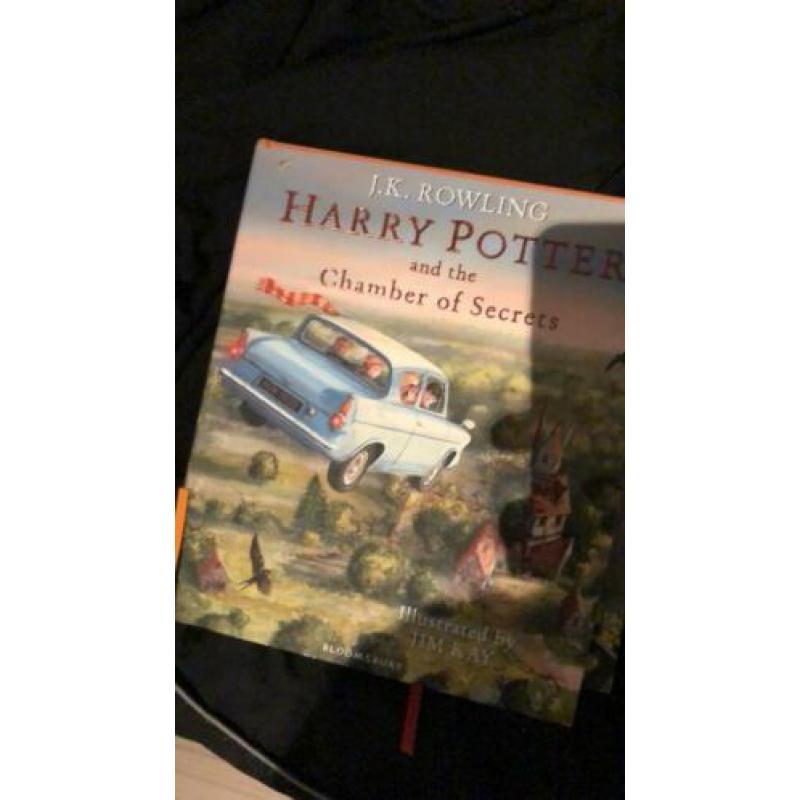 Harry potter illustrated boeken
