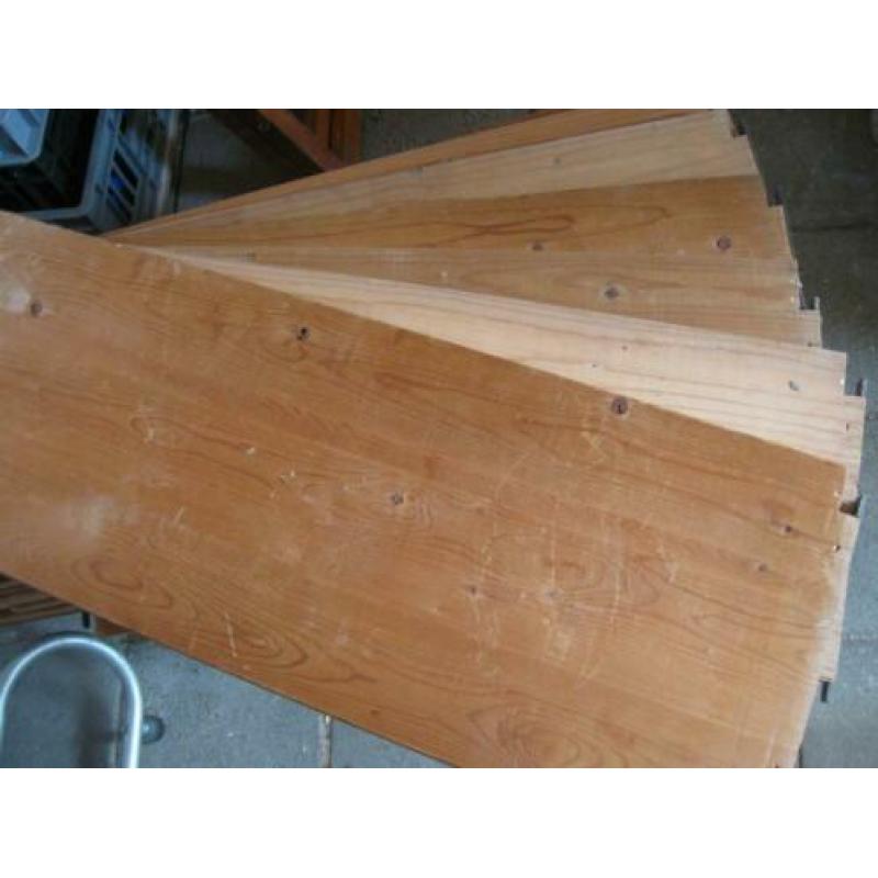 Originele Lundia planken van 90 x 40 cm. 18 stuks waarvan ee