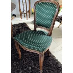 Eethoek, tafel met 4 stoelen