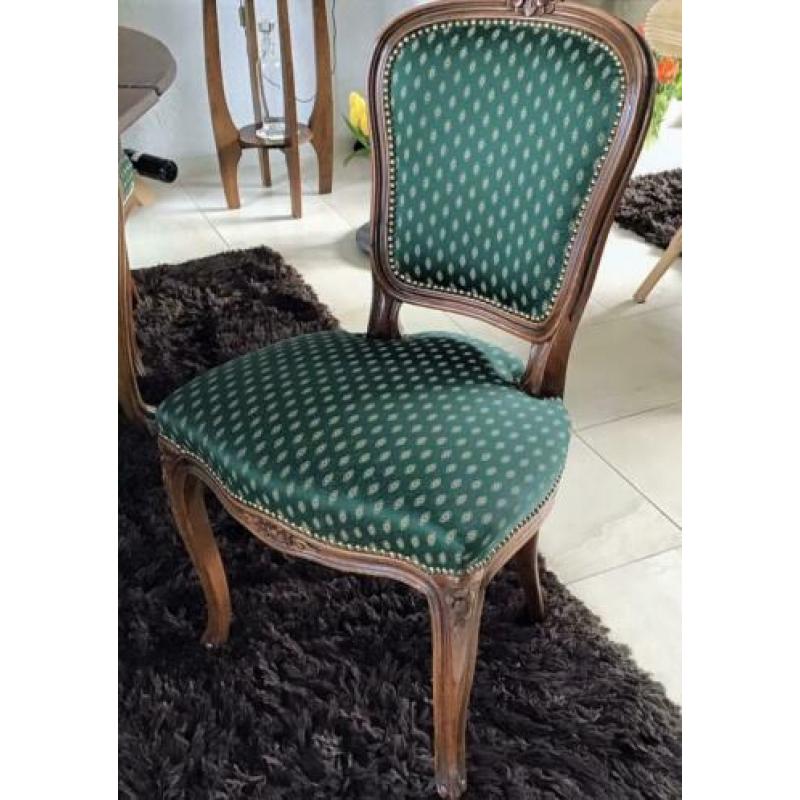 Eethoek, tafel met 4 stoelen