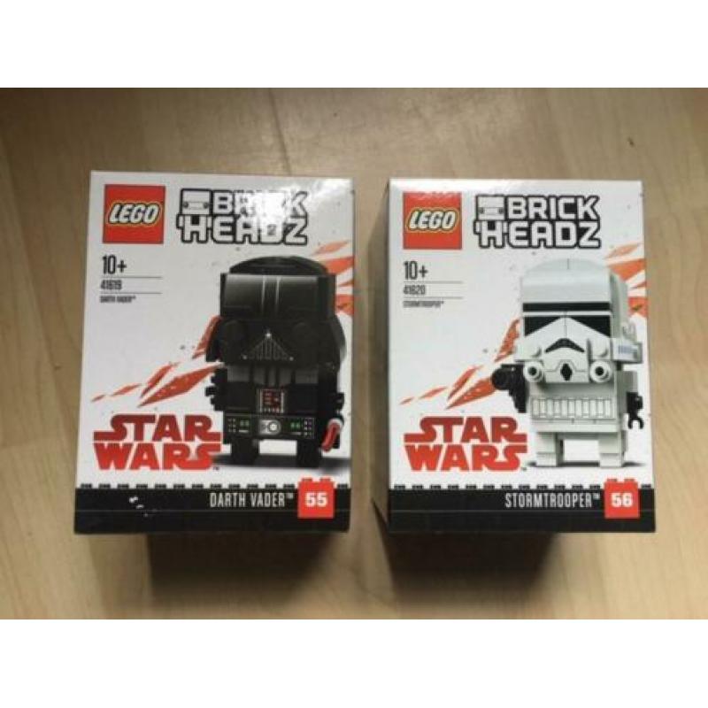 Lego Star Wars 41619 & 41620 Brickheadz (nieuw in doos)
