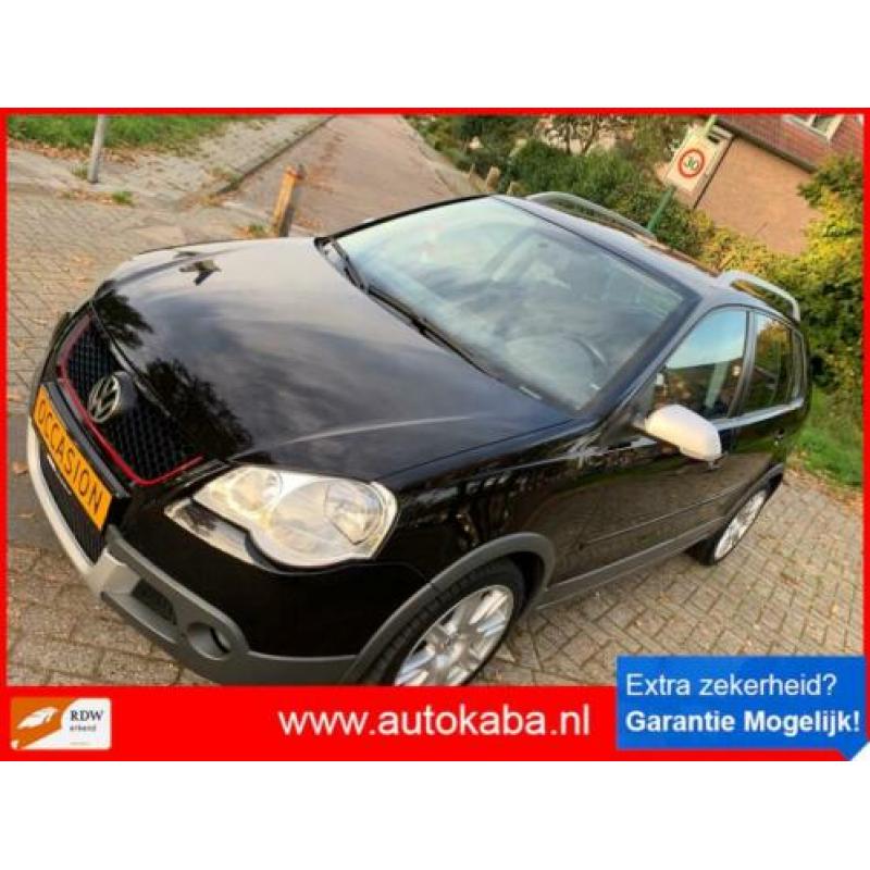Volkswagen Polo 1.6-16V Cross Uitv Zwart Top Conditie