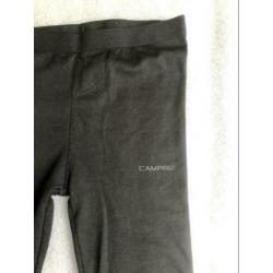 Maat 116 - legging - campris sport - zwart
