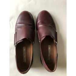 Leren aubergine brogues schoenen And Other Stories 40