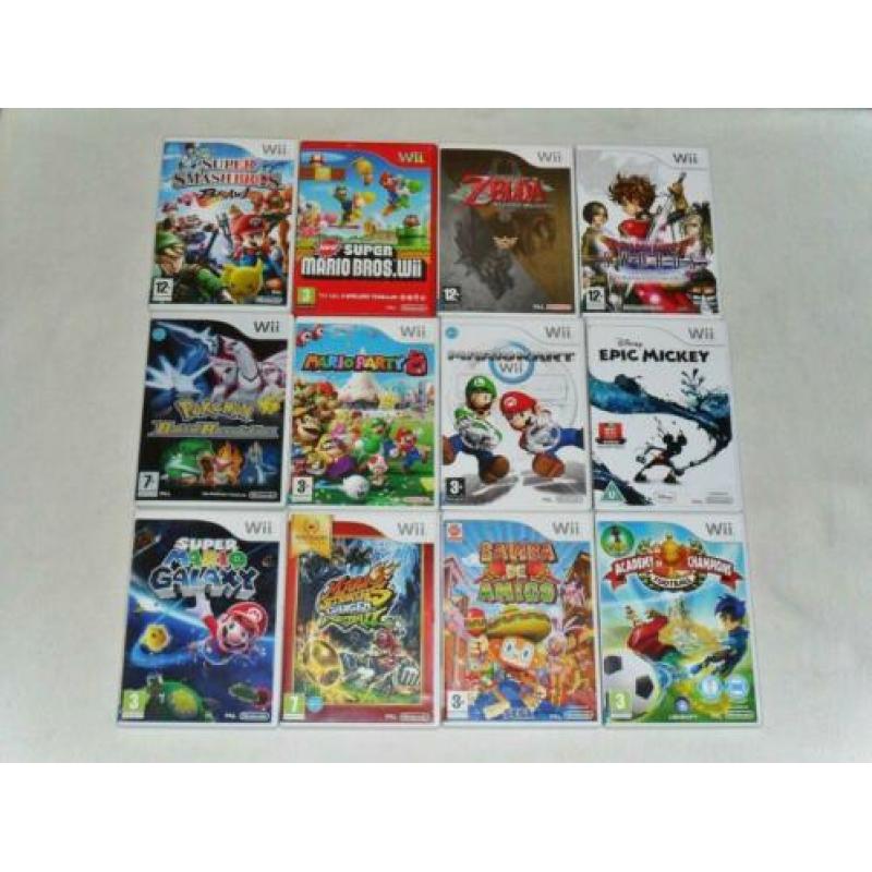 Just Dance kids, Mario Party, Zelda, lego, Smash bros, Sonic