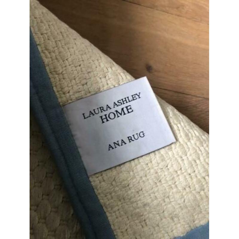 Laura Ashley Vloerkleed gebroken wit lavendelblauw