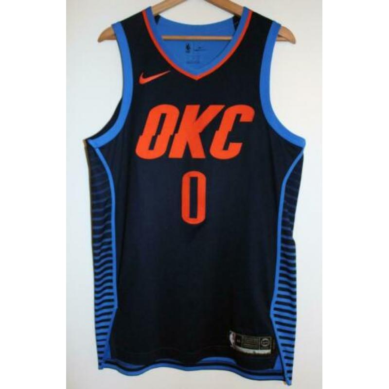 O.K.C Thunder - Russel Westbrook - NBA Authentic Jersey