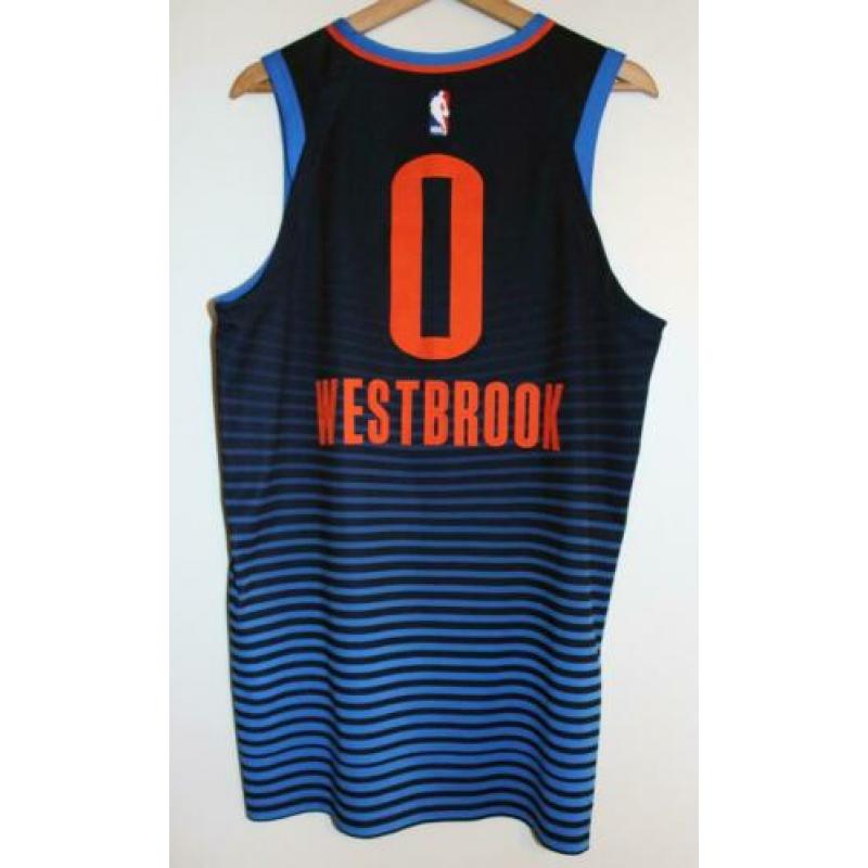 O.K.C Thunder - Russel Westbrook - NBA Authentic Jersey