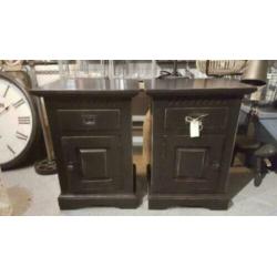 Stoere industrieel look nachtkasten 2 voor 99 euro