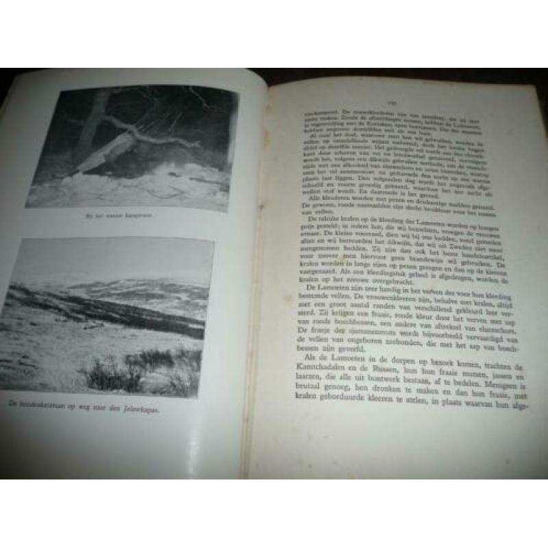 Per hondenslede door KAMTCHATKA – Sten Bergman (1929). drie